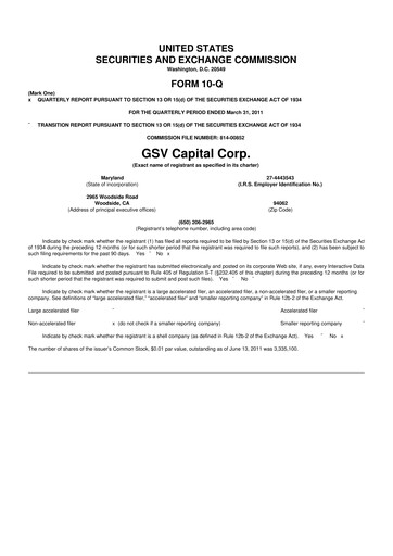 Thumbnail SuRo Capital 10-Q Quarterly Report FY 