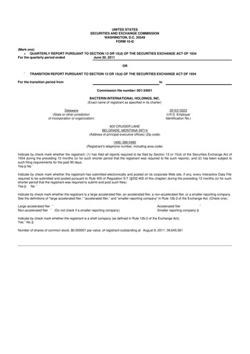 Vorschaubild Xtant Medical 10-Q Quartalsbericht  