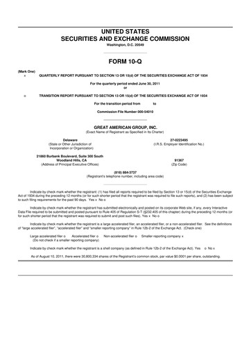 Thumbnail BRC Group Holdings 10-Q Quarterly Report FY2011 