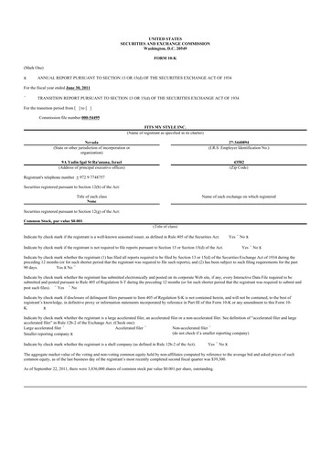 Thumbnail Rezolute 10-K Annual Report 