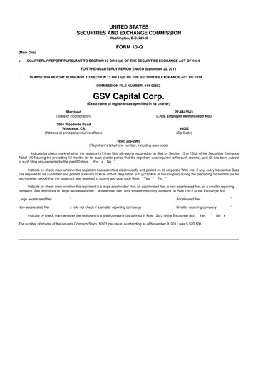 Thumbnail SuRo Capital 10-Q Quarterly Report FY 