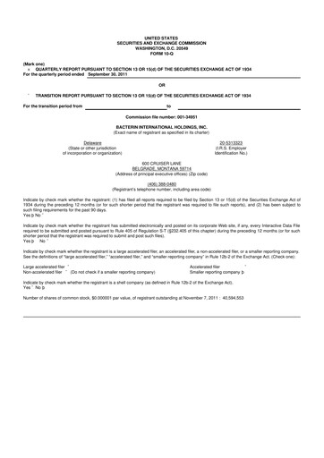 Vorschaubild Xtant Medical 10-Q Quartalsbericht  