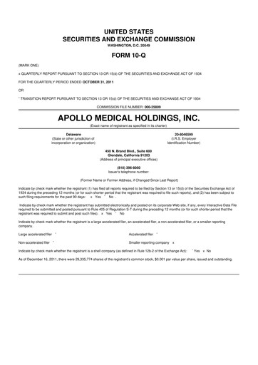 Thumbnail Astrana Health 10-Q Quarterly Report FY2011 