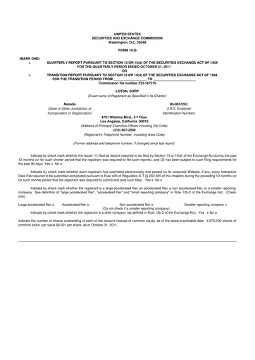 Vorschaubild LiveOne 10-Q Quartalsbericht  