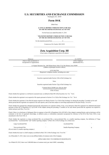 Vorschaubild Kura Oncology
 10-K Jahresbericht 2011