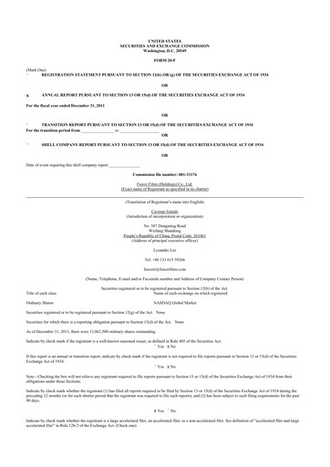 Thumbnail Baijiayun Group 20-F Annual Report 2011