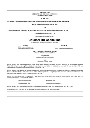 Thumbnail Heritage Global 10-Q Quarterly Report FY 