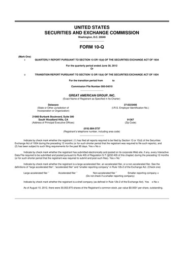Thumbnail BRC Group Holdings 10-Q Quarterly Report FY 