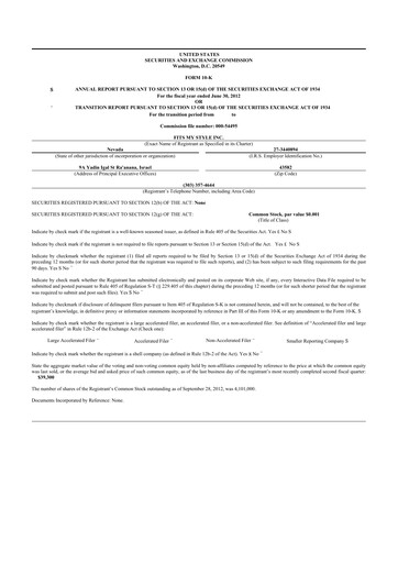 Thumbnail Rezolute 10-K Annual Report 