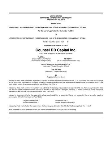 Thumbnail Heritage Global 10-Q Quarterly Report FY2012 