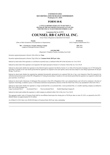 Thumbnail Heritage Global 10-K Annual Report 2012