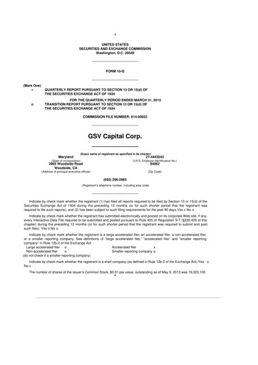 Thumbnail SuRo Capital 10-Q Quarterly Report FY 