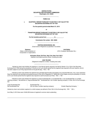 Thumbnail Assembly Biosciences 10-Q Quarterly Report FY2013 