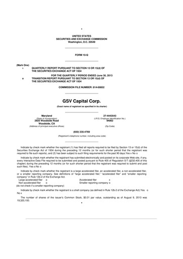 Thumbnail SuRo Capital 10-Q Quarterly Report FY 