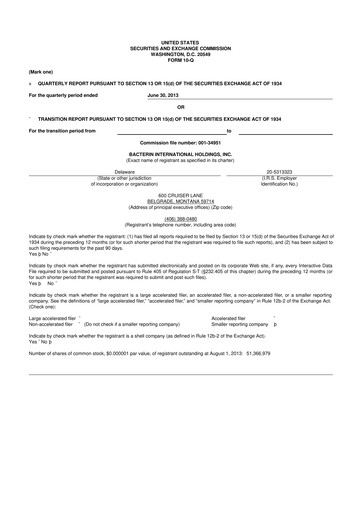 Vorschaubild Xtant Medical 10-Q Quartalsbericht  