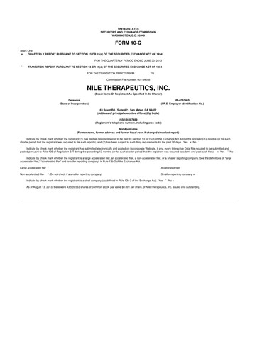 Thumbnail Capricor Therapeutics
 10-Q Quarterly Report FY 