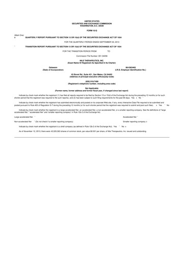 Thumbnail Capricor Therapeutics
 10-Q Quarterly Report FY 