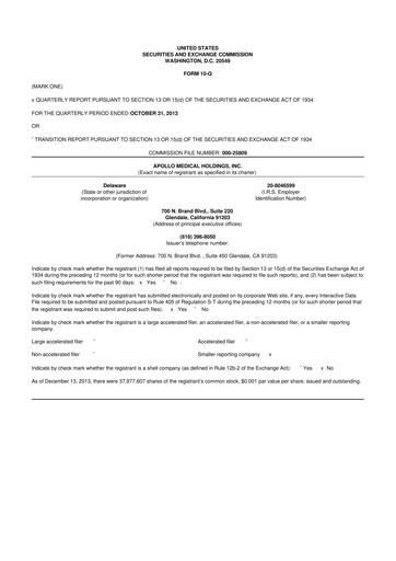 Thumbnail Astrana Health 10-Q Quarterly Report FY2014 