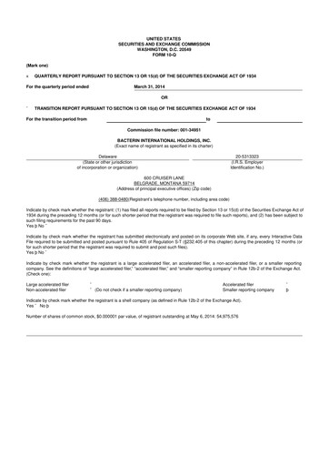 Vorschaubild Xtant Medical 10-Q Quartalsbericht  