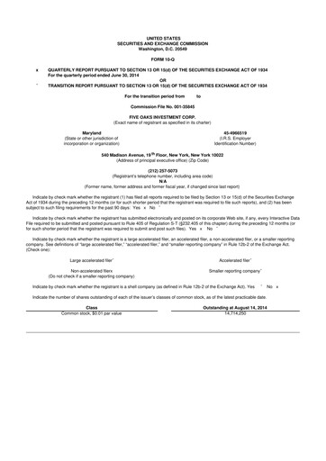 Vorschaubild Lument Finance Trust 10-Q Quartalsbericht  