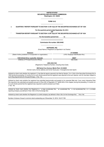 Thumbnail Rezolute 10-Q Quarterly Report FY 