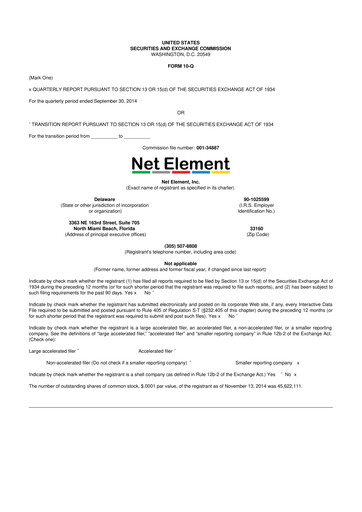Thumbnail Mullen Automotive 10-Q Quarterly Report FY2014 