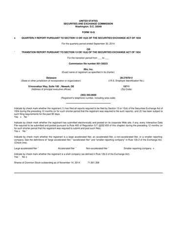 Thumbnail iBio 10-Q Quarterly Report FY 