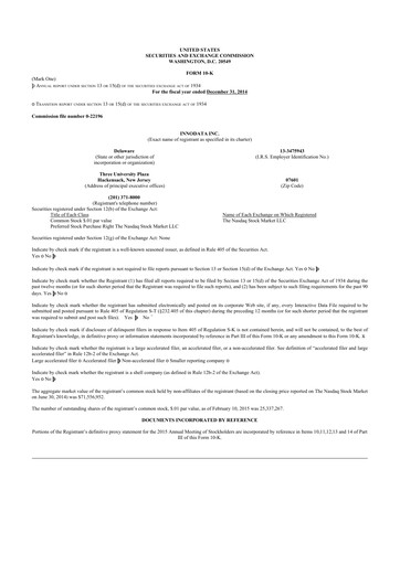 Thumbnail Innodata 10-K Annual Report 2014