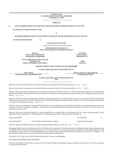 Thumbnail Fortress Biotech
 10-K Annual Report 2014