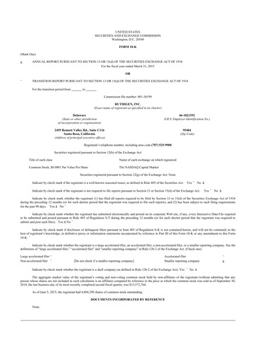 Vorschaubild Pulmatrix 10-K Jahresbericht 2015