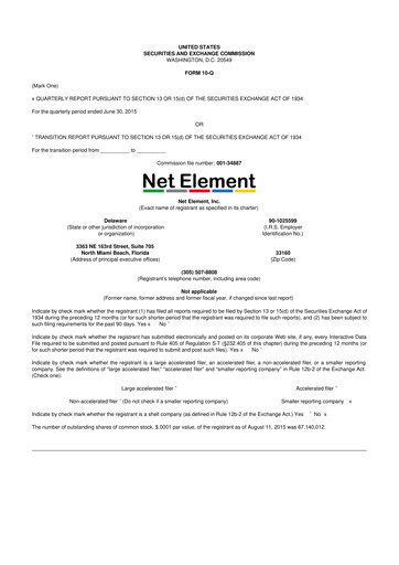 Thumbnail Mullen Automotive 10-Q Quarterly Report FY2015 