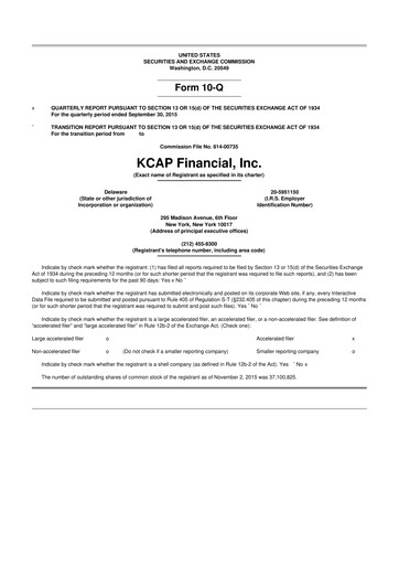 Vorschaubild BCP Investment Corporation 10-Q Quartalsbericht  