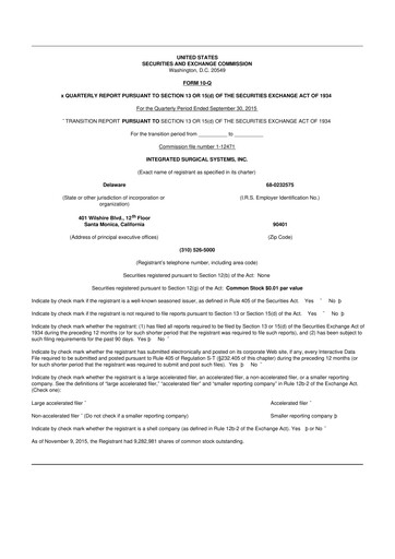 Thumbnail The Arena Group 10-Q Quarterly Report FY2015 