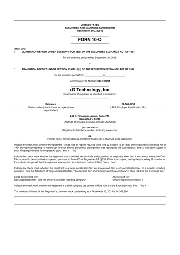 Vorschaubild Vislink Technologies
 10-Q Quartalsbericht 2015 