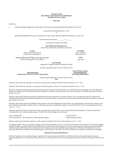 Thumbnail Iovance Biotherapeutics
 10-K Annual Report 2015