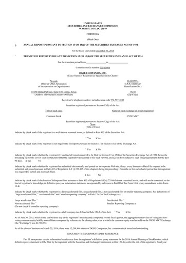 Thumbnail Envela Corporation 10-K Annual Report 2015