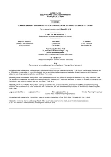 Thumbnail Avadel Pharmaceuticals
 10-Q Quarterly Report FY2016 