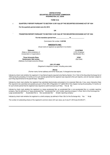 Thumbnail Innodata 10-Q Quarterly Report FY2016 