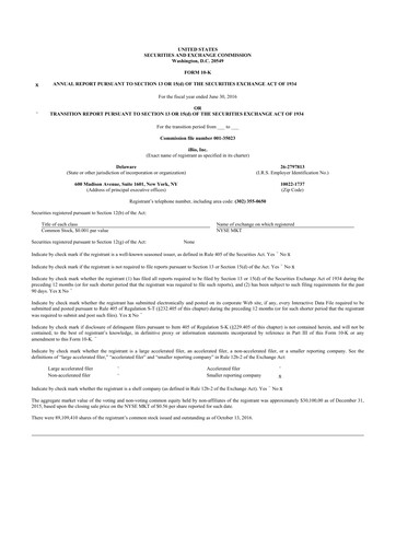 Thumbnail iBio 10-K Annual Report 2016