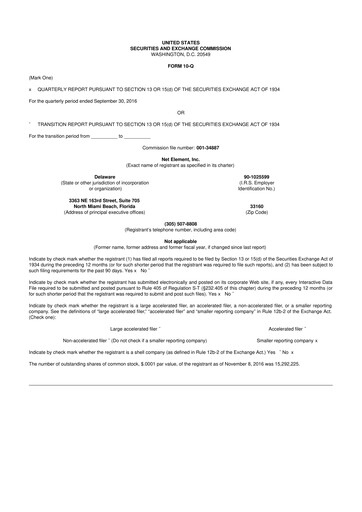 Thumbnail Mullen Automotive 10-Q Quarterly Report FY2016 