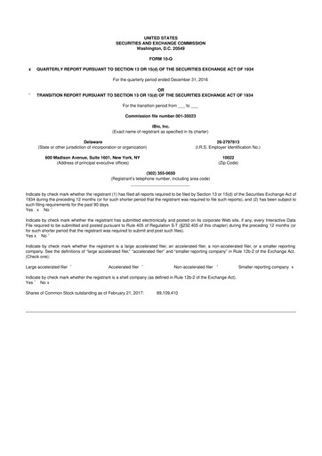 Thumbnail iBio 10-Q Quarterly Report FY 