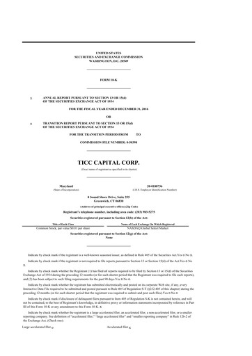 Thumbnail Oxford Square Capital
 10-K Annual Report 