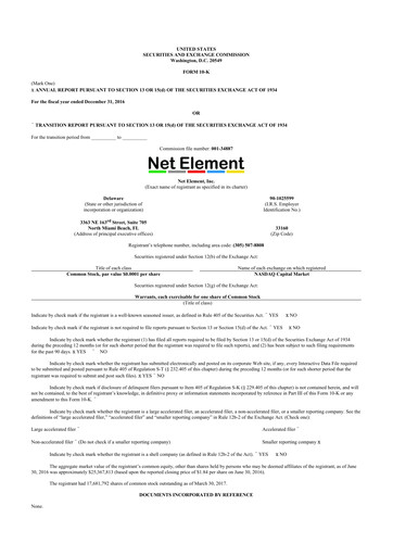 Thumbnail Mullen Automotive 10-K Annual Report 2016