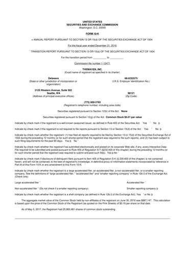 Thumbnail The Arena Group 10-K Annual Report 2016