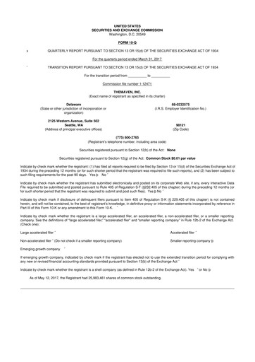 Thumbnail The Arena Group 10-Q Quarterly Report FY2017 