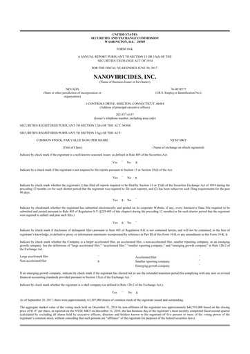 Thumbnail NanoViricides 10-K Annual Report 2017