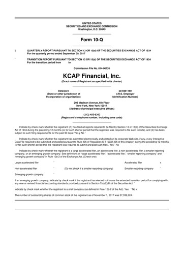 Vorschaubild BCP Investment Corporation 10-Q Quartalsbericht  