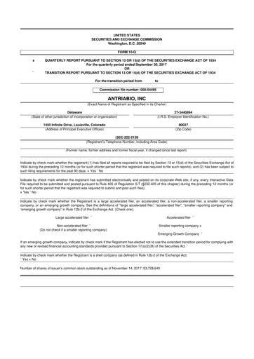 Thumbnail Rezolute 10-Q Quarterly Report FY 