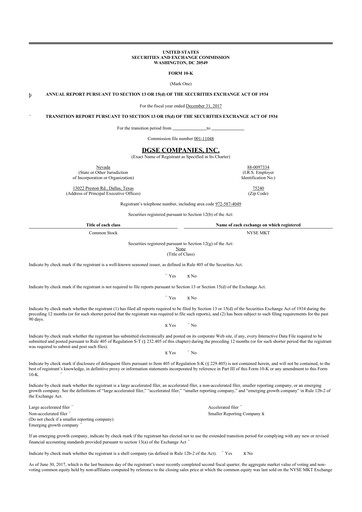 Thumbnail Envela Corporation 10-K Annual Report 2017