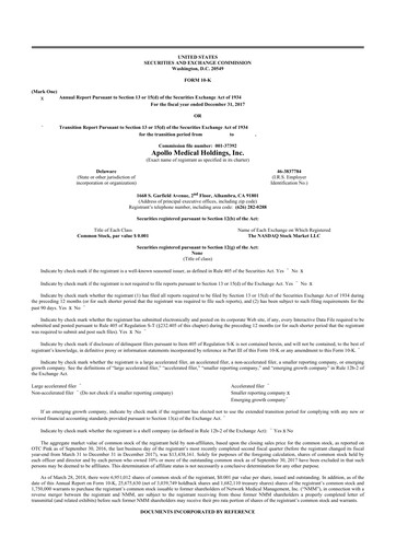 Thumbnail Astrana Health 10-K Annual Report 2017